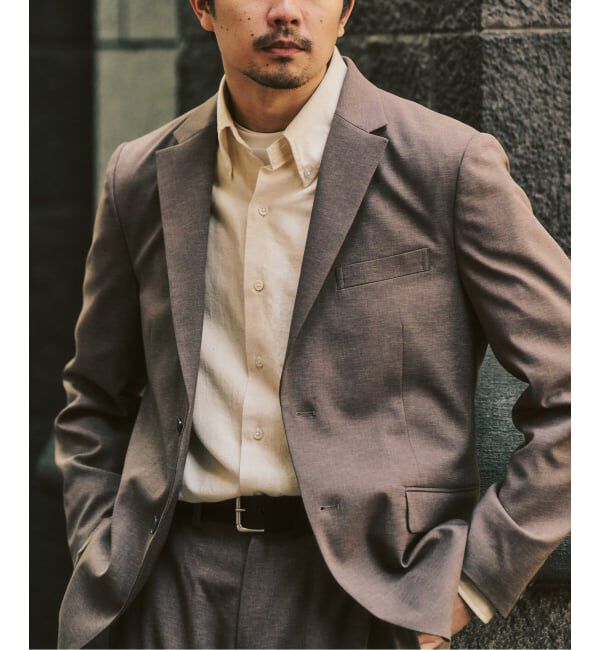 417 EDIFICE「ドライストレッチツイル セットアップ &rdquo;ジャケット1点+パンツ1点&rdquo; の2点セット」|スーツ|