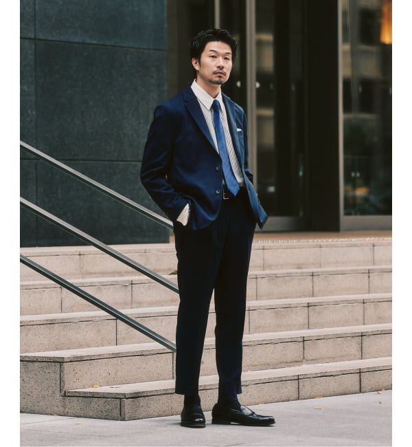 417 EDIFICE「ドライストレッチツイル セットアップ &rdquo;ジャケット1点+パンツ1点&rdquo; の2点セット」|スーツ|