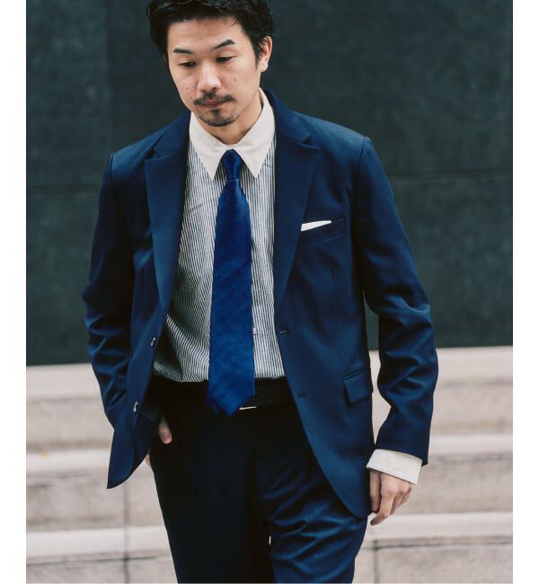 417 EDIFICE「ドライストレッチツイル セットアップ &rdquo;ジャケット1点+パンツ1点&rdquo; の2点セット」|スーツ|
