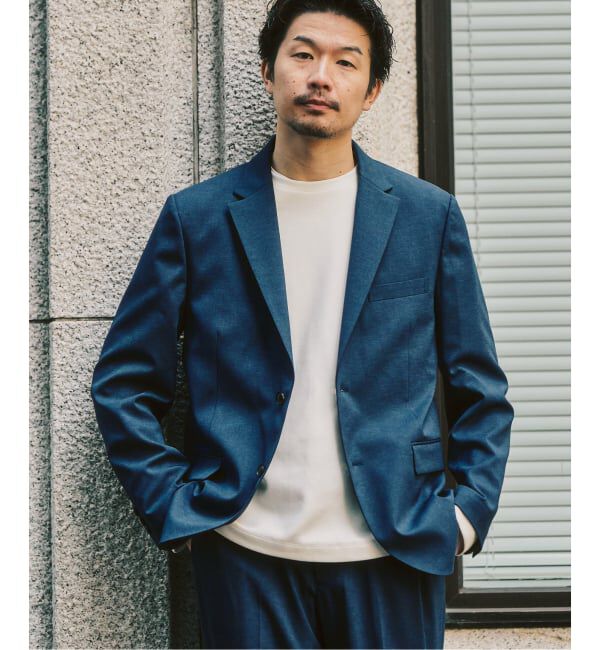 417 EDIFICE「ドライストレッチツイル セットアップ &rdquo;ジャケット1点+パンツ1点&rdquo; の2点セット」|スーツ|