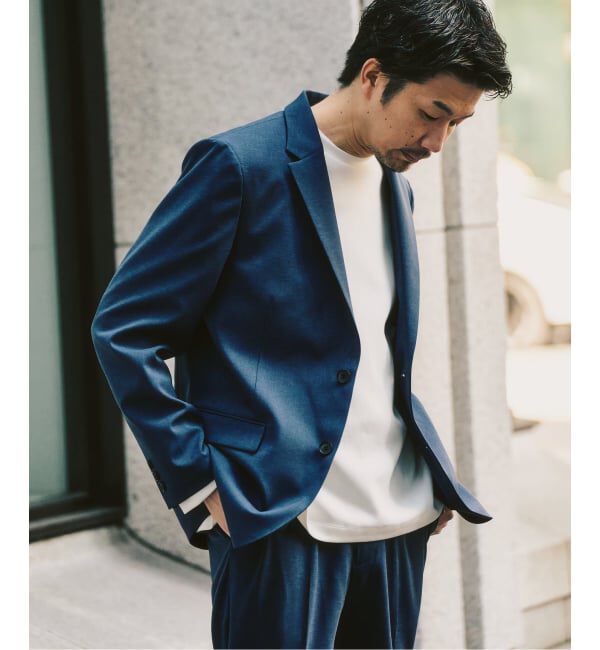 417 EDIFICE「ドライストレッチツイル セットアップ &rdquo;ジャケット1点+パンツ1点&rdquo; の2点セット」|スーツ|