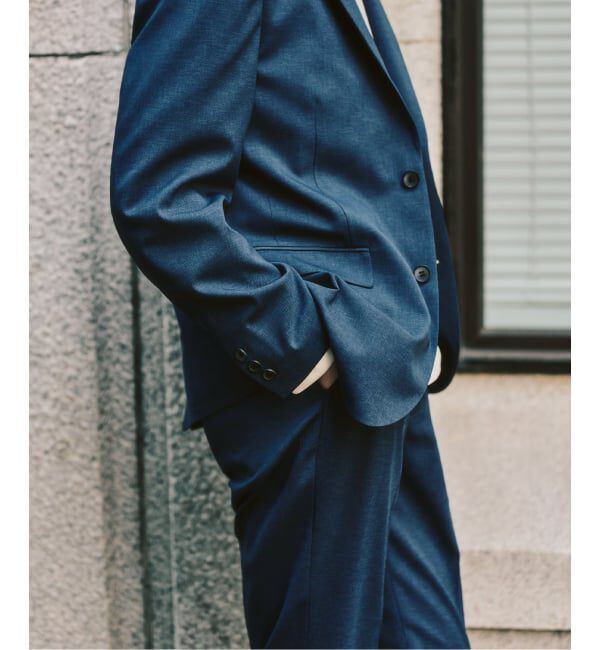417 EDIFICE「ドライストレッチツイル セットアップ &rdquo;ジャケット1点+パンツ1点&rdquo; の2点セット」|スーツ|