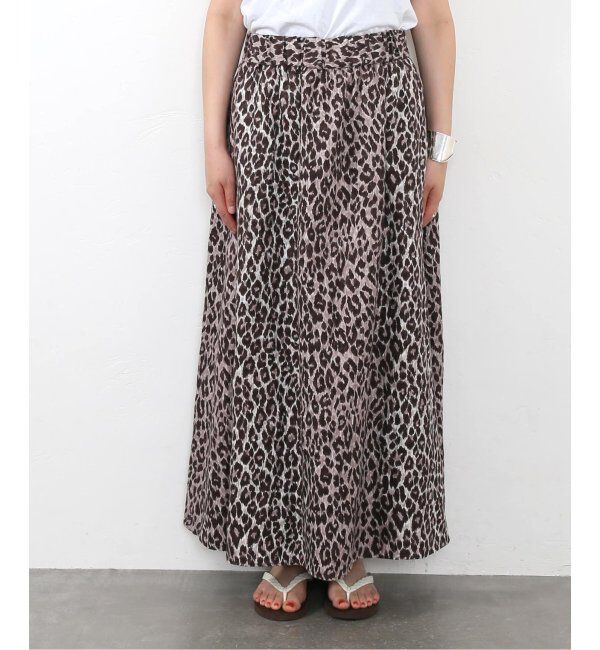 journal standard luxe「レオパリネンスカート」|スカート|