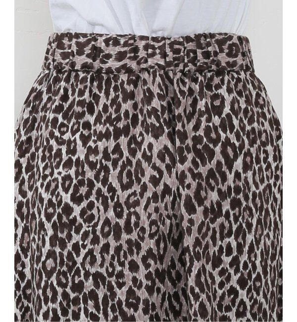 journal standard luxe「レオパリネンスカート」|スカート|