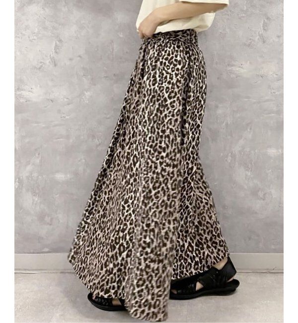 journal standard luxe「レオパリネンスカート」|スカート|