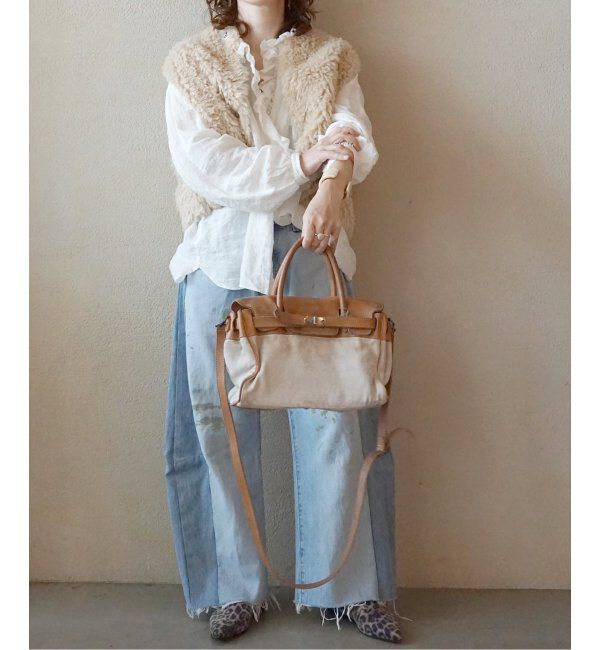 journal standard luxe「リネンワッシャー フリルブラウス」|シャツ・ブラウス|