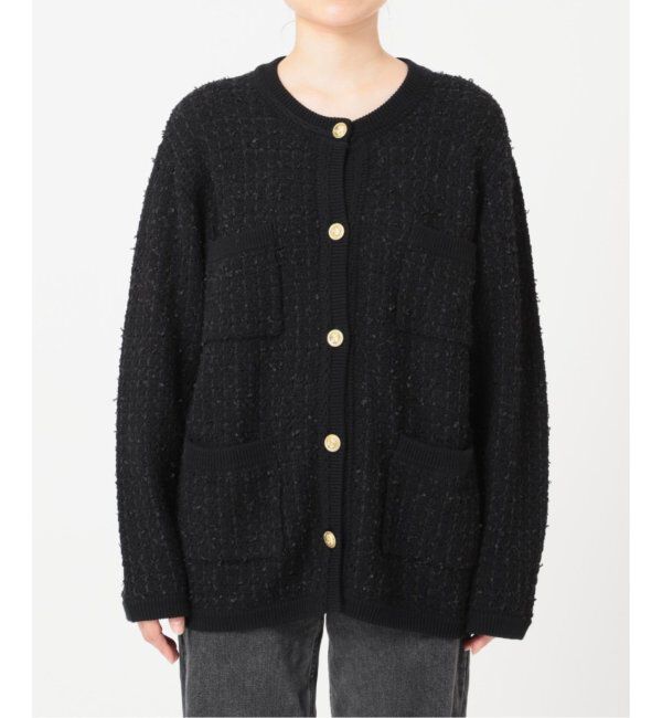 JOURNAL STANDARD relume「《追加》TWEEDYニットジャケット」|カーディガン|