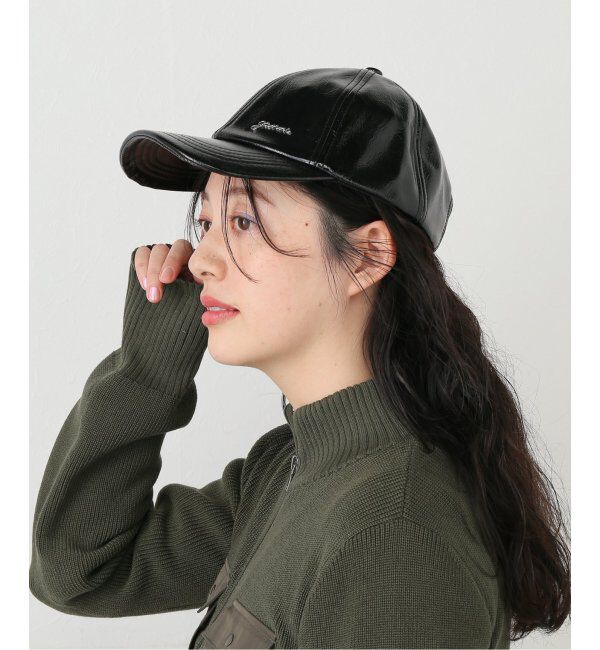 Oriens JOURNAL STANDARD「【GANNI / ガニー】 Cap Signature Naplack A6283」|キャップ・キャスケット|