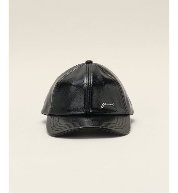 Oriens JOURNAL STANDARD「【GANNI / ガニー】 Cap Signature Naplack A6283」|キャップ・キャスケット|