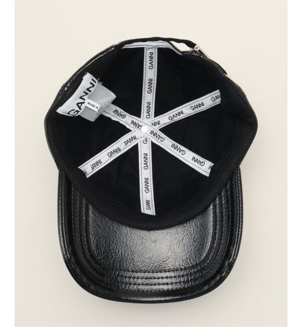 Oriens JOURNAL STANDARD「【GANNI / ガニー】 Cap Signature Naplack A6283」|キャップ・キャスケット|
