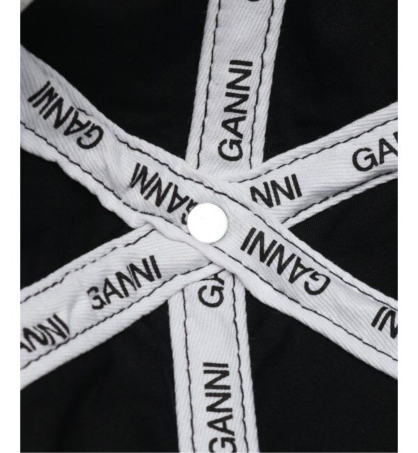 Oriens JOURNAL STANDARD「【GANNI / ガニー】 Cap Signature Naplack A6283」|キャップ・キャスケット|