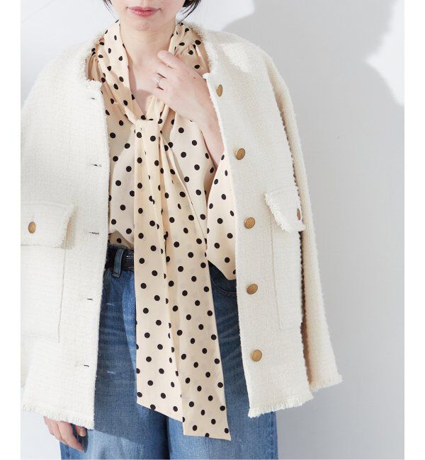 journal standard L'essage「DEVEAUX＊IPEKERボウタイブラウス」|シャツ・ブラウス|