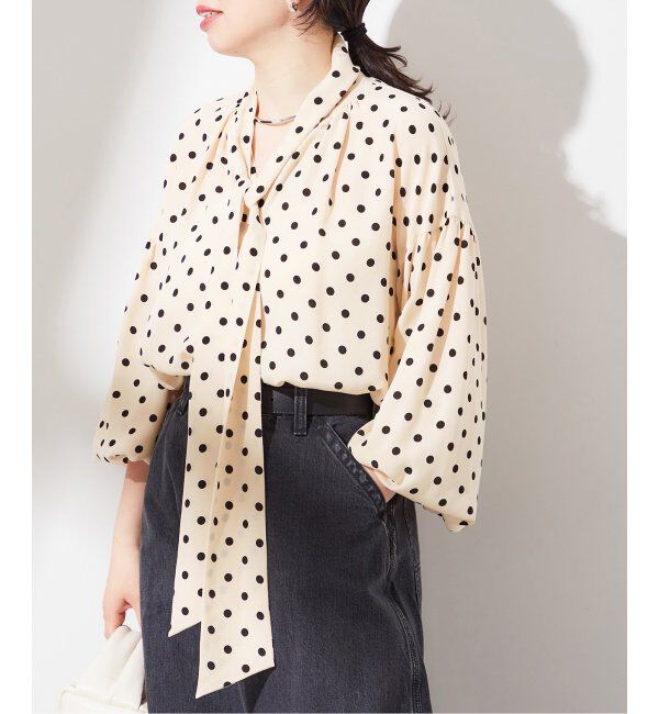 journal standard L'essage「DEVEAUX＊IPEKERボウタイブラウス」|シャツ・ブラウス|
