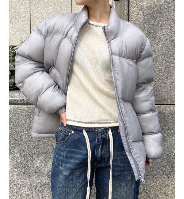 Oriens JOURNAL STANDARD「【Dime/ダイム】 CLASSIC RIPSTOP PUFFER」|ダウン|シルバー