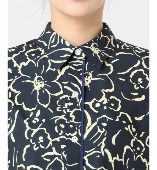 JOURNAL STANDARD relume「ラインフラワーオーバーサイズシャツ」|シャツ・ブラウス|