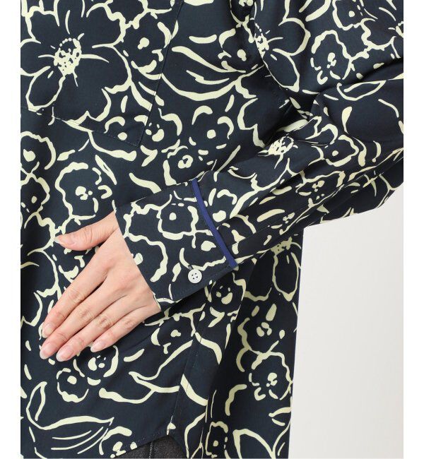 JOURNAL STANDARD relume「ラインフラワーオーバーサイズシャツ」|シャツ・ブラウス|