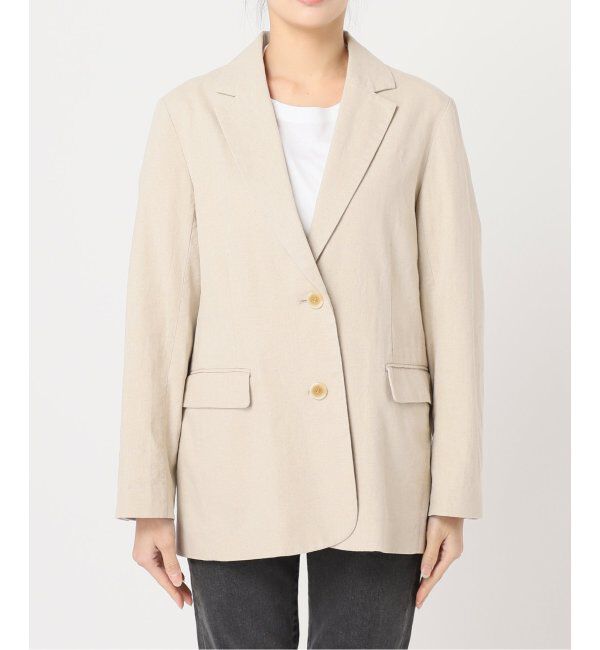 JOURNAL STANDARD relume「コットンリネンシングルジャケット」|テーラードジャケット|