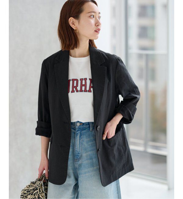 JOURNAL STANDARD relume「コットンリネンシングルジャケット」|テーラードジャケット|