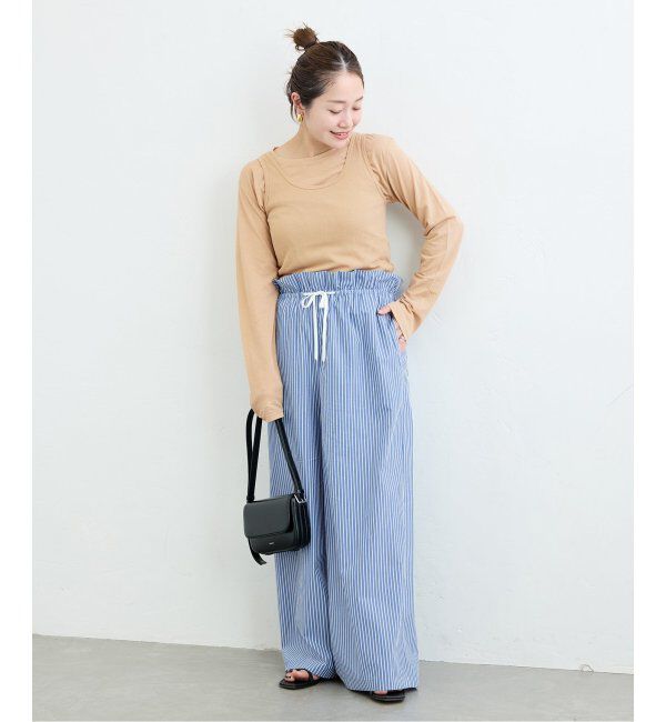 JOURNAL STANDARD「《追加2》クルーネックシアーロングTシャツ」|Tシャツ・カットソー|