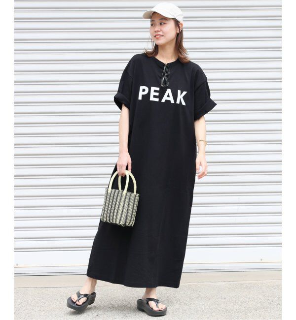 JOURNAL STANDARD relume「《追加》別注【Snow Peak/スノーピーク】Tシャツワンピース」|ワンピース|