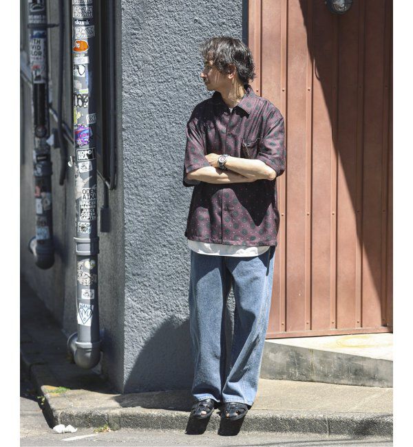 JOURNAL STANDARD relume「ホールパターンプリント 半袖シャツ」|シャツ・ブラウス|