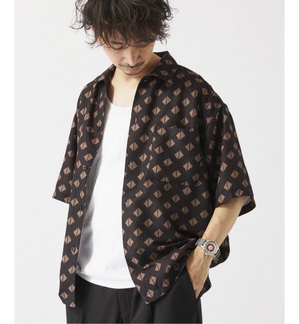 JOURNAL STANDARD relume「ホールパターンプリント 半袖シャツ」|シャツ・ブラウス|