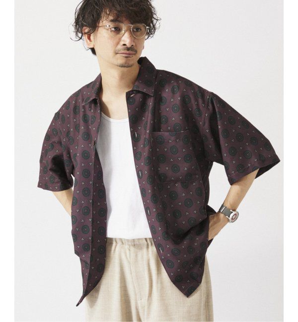 JOURNAL STANDARD relume「ホールパターンプリント 半袖シャツ」|シャツ・ブラウス|