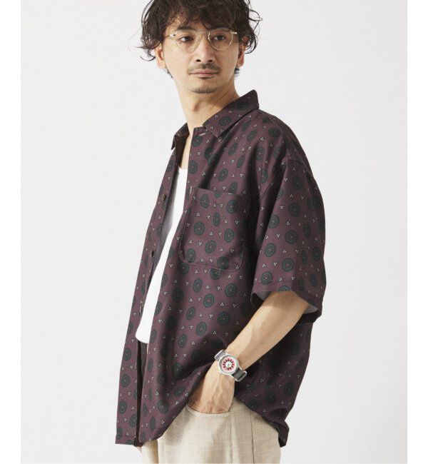 JOURNAL STANDARD relume「ホールパターンプリント 半袖シャツ」|シャツ・ブラウス|