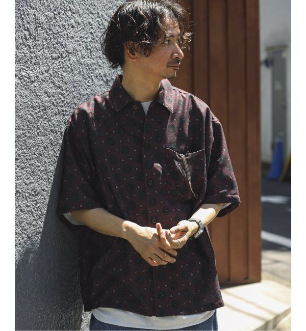 JOURNAL STANDARD relume「ホールパターンプリント 半袖シャツ」|シャツ・ブラウス|