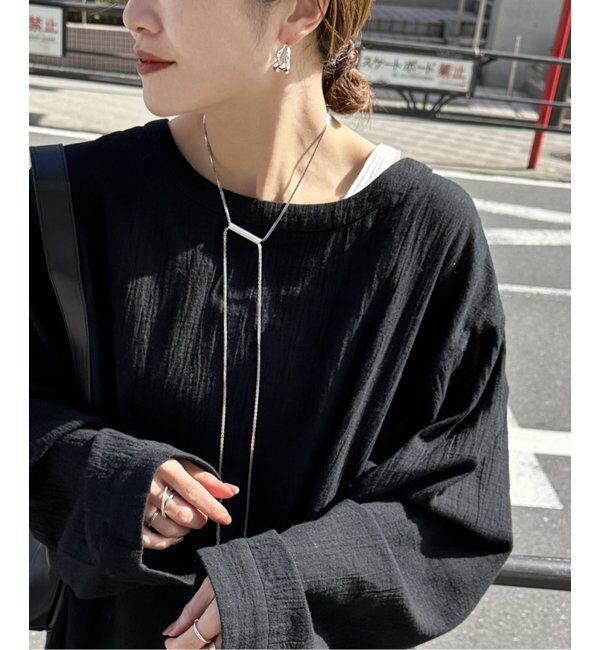 JOURNAL STANDARD「《追加2》ソフトガーゼ2WAYビッグプルオーバー」|シャツ・ブラウス|