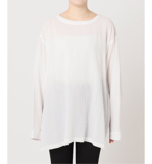 JOURNAL STANDARD「《追加2》ソフトガーゼ2WAYビッグプルオーバー」|シャツ・ブラウス|