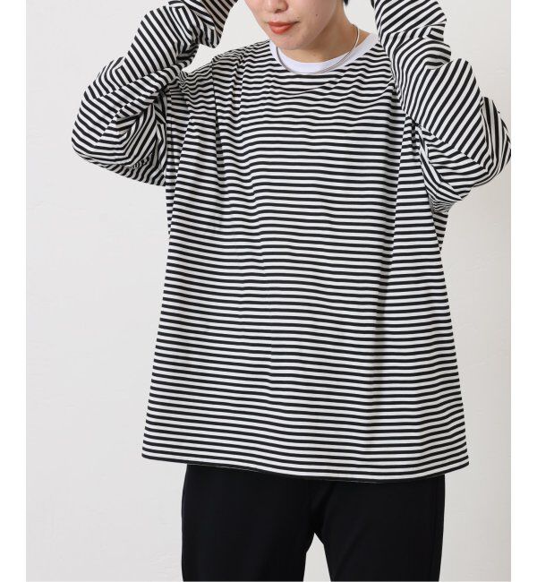 journal standard luxe「コンパクトジャージー クルーネックBigプルオーバー」|Tシャツ・カットソー|