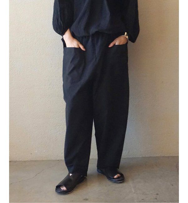 journal standard luxe「《追加》バフワッシャー ポケパンツ」|その他|ブラック