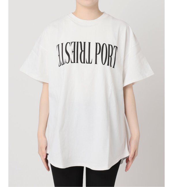 JOURNAL STANDARD「《追加2》ラウンドヘムピグメントTシャツ」|Tシャツ・カットソー|