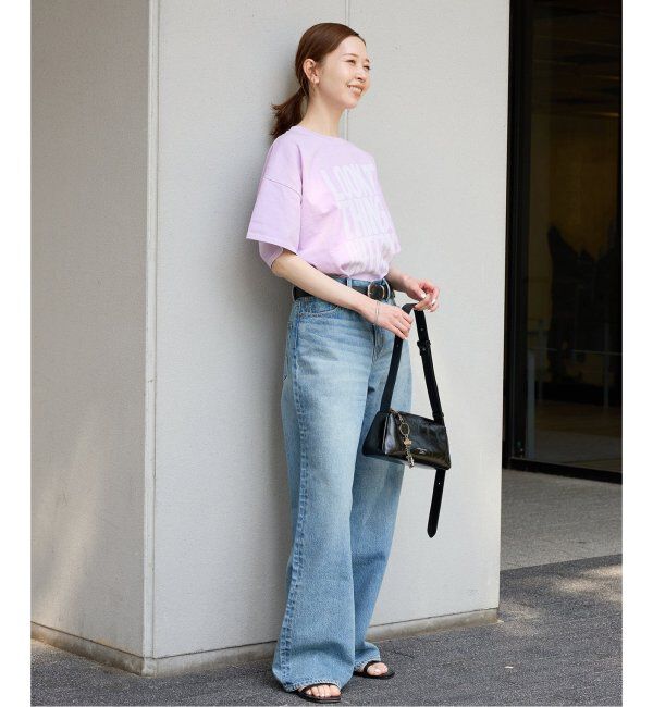 JOURNAL STANDARD「《追加2》ラウンドヘムピグメントTシャツ」|Tシャツ・カットソー|