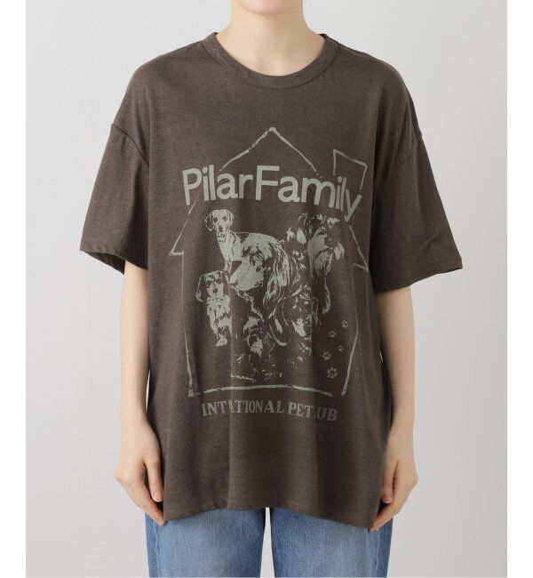 Oriens JOURNAL STANDARD「【OPEN YY / オープンワイワイ】 Knitted PET CLUB HOUSE TEE YY252TS007」|Tシャツ・カットソー|