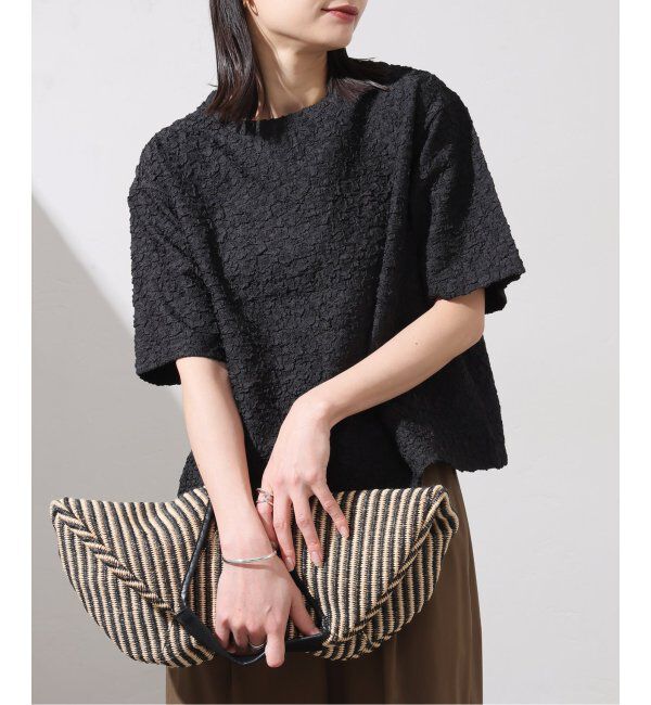 JOURNAL STANDARD「《WEB限定追加》シャーリングハーフスリーブTシャツ」|Tシャツ・カットソー|