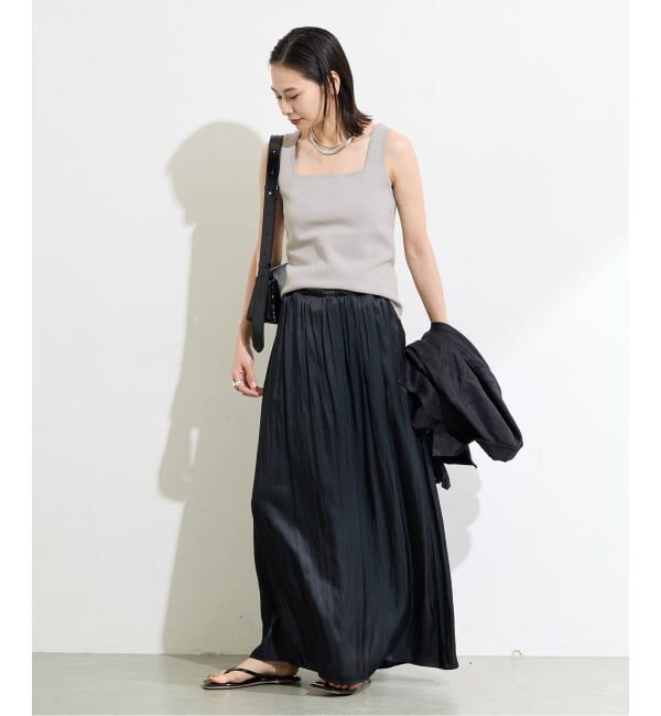 JOURNAL STANDARD「《追加3》スクエアネックニットタンク」|タンクトップ|