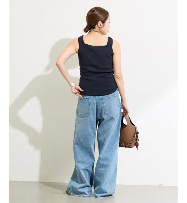 JOURNAL STANDARD「《追加3》スクエアネックニットタンク」|タンクトップ|