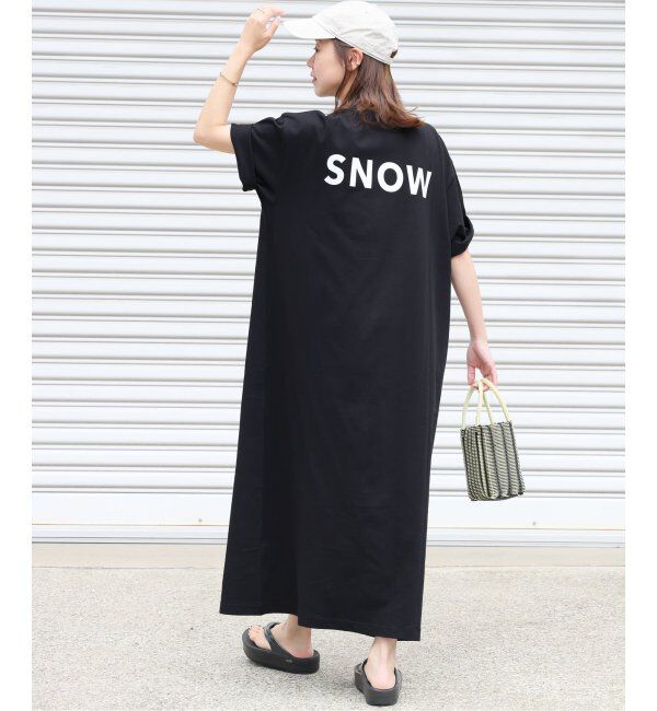 JOURNAL STANDARD relume「《追加2》別注【Snow Peak/スノーピーク】Tシャツワンピース」|ワンピース|