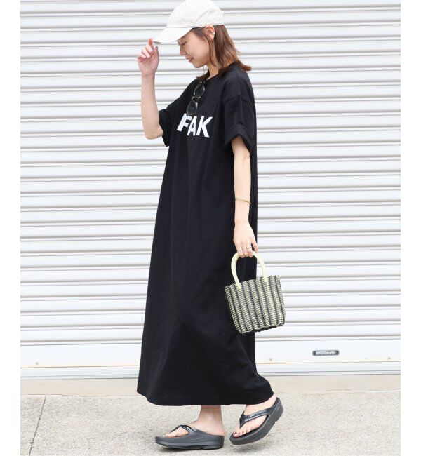 JOURNAL STANDARD relume「《追加2》別注【Snow Peak/スノーピーク】Tシャツワンピース」|ワンピース|