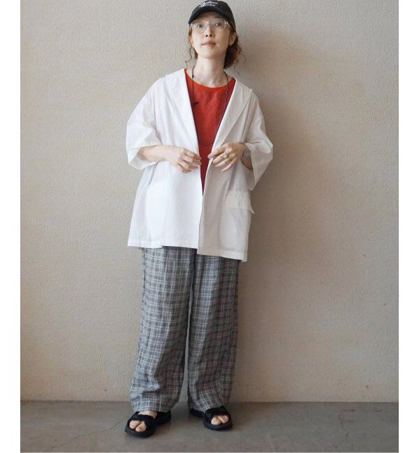 journal standard luxe「《追加》フレンチリネンツイル ノースリーブブラウス」|シャツ・ブラウス|