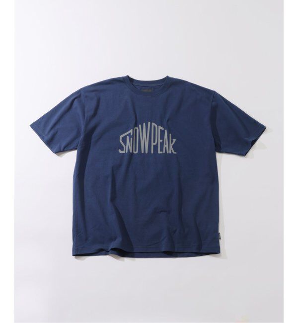 JOURNAL STANDARD relume「SNOWPEAK / スノーピーク 別注 &rdquo;トラペゾイド&rdquo; ロゴTシャツ」|Tシャツ・カットソー|