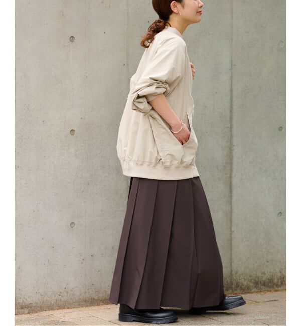 JOURNAL STANDARD relume「ウォッシャブルナイロンダブルジップMA-1」|ブルゾン・スタジャン|