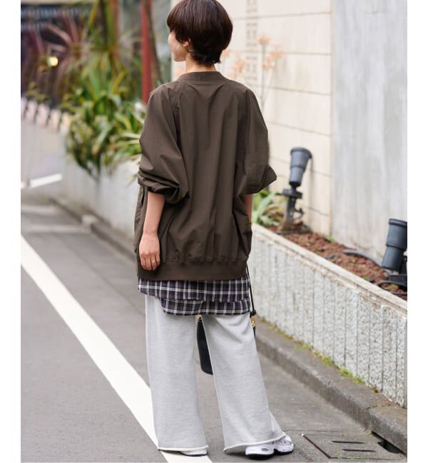 JOURNAL STANDARD relume「ウォッシャブルナイロンダブルジップMA-1」|ブルゾン・スタジャン|