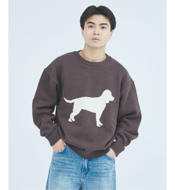 J.S.Homestead「Stead / ホビー インターシャ ニット」|ニット・セーター|