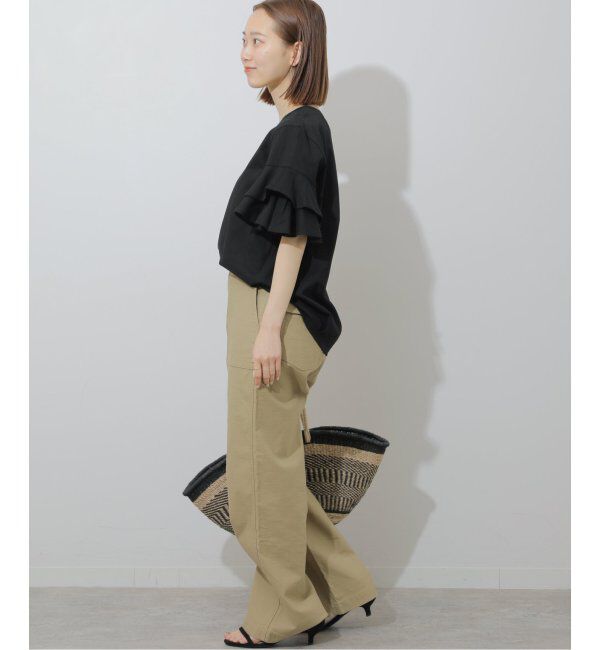 JOURNAL STANDARD relume「《WEB限定追加》天竺フリルTEE」|Tシャツ・カットソー|