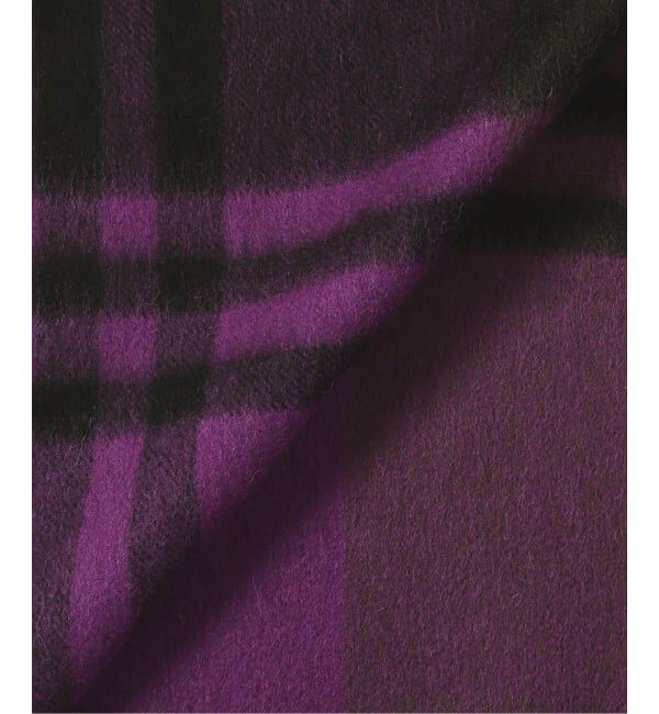 追加》【TWEEDMILL/ツイードミル】 チェックストール（JOURNAL