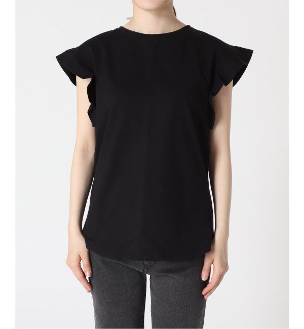 JOURNAL STANDARD relume「《WEB限定追加2》フリルスリーブTシャツ」|Tシャツ・カットソー|