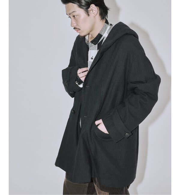 J.S.Homestead「J.S.Homestead /  W/L/Si フーディ ロング ジャケット」|その他|